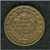 Image 2 : 1837 Half Cent Hard Times Token, HT-73,