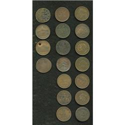 18 Hard Times Tokens