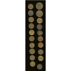 Group of Miscellaneous Civil War Tokens