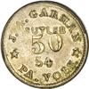 R.7 Civil War Sutler 50 Cent Token