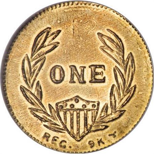 1849 Canada One Dollar Gold MS62 NGC 1849-canada-one-dollar-gold-ms62-ngc