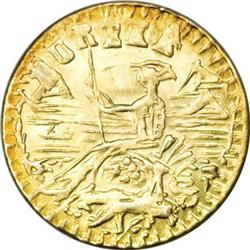 California 1853 Eureka Real Gold Charm