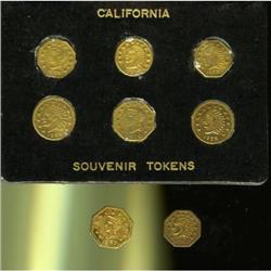 Group Lot of Miscellaneous California  Gold 