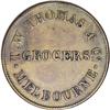 Image 1 : Scarce Australian Merchants 1/2 Penny Token
