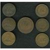 Image 2 : Seven-Piece Lower Canada Breton Token Lot