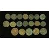 Image 1 : Group Lot of 19 British and French Jeton Tokens,