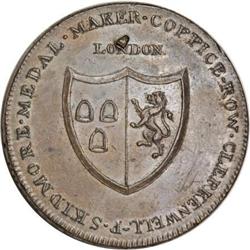 Great Britain Middlesex Token and 1852