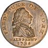 Image 1 : 1795 Halfpenny Middlesex Conder Token, Unc