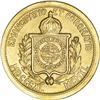 Image 2 : 1840-1940 Brazilian Peter II Commemorative Gold