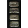 Image 1 : Collection of Four British Hallmark Silver Bars