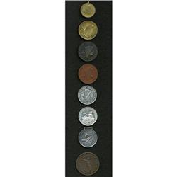 Octet of Irish Medals