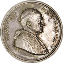Pius XI 1926 Silver Papal Medal, Rinaldi 120