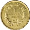 Image 2 : Indian Princess Head Gold Dollar Love Token
