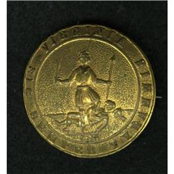 Virginia Military Institute Vintage Cap Badge
