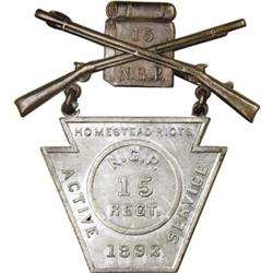 Homestead Riot Active Duty Badge