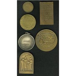 Sextet of French POW Medals and Plaques