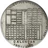 Image 1 : 1901-02-03 Silver Calendar Presentation Medal