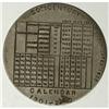Image 4 : 1901-02-03 Silver Calendar Presentation Medal