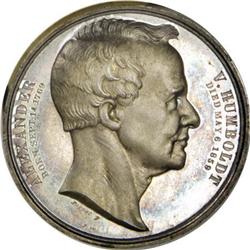 1859 Alexander von Humboldt Medal