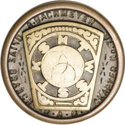 Vintage Masonic Chapter Penny Olive Branch