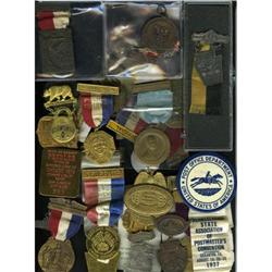 Group Lot of Convention Badges 32 pcs