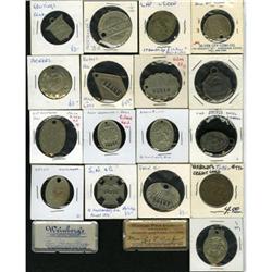 19-Piece Lot of Merchant Store Credit Cards