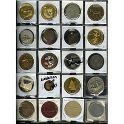 300-Piece Assortment of Tokens and Medals