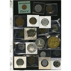 20-Piece Tokens and Medals Lot