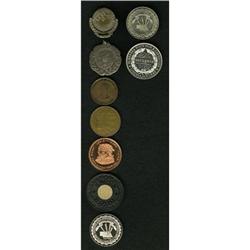 Group Lot of Miscellaneous Tokens and Medals