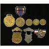 Image 1 : Eight Tokens and Medals