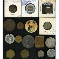 16 Tokens and Medals