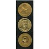 Image 1 : Three Large Commemorative Bronze Medals