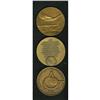 Image 2 : Three Large Commemorative Bronze Medals