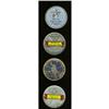 Image 1 : Sticker Dollar Coins From California and Nevada