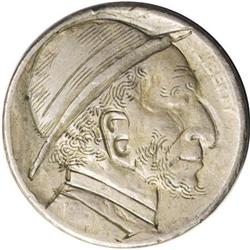 Original Hobo Nickel Carving.
