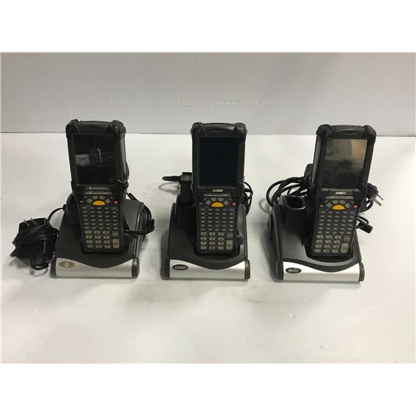 (3) SYMBOL MC92N0 BARCODE SCANNER