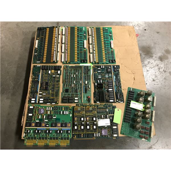 LOT OF GIDDINGS & LEWIS CIRCUIT BOARDS *PART #'S PICTURED*