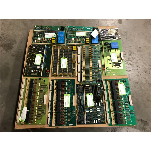 LOT OF GIDDINGS & LEWIS CIRCUIT BOARDS *PART #'S PICTURED*