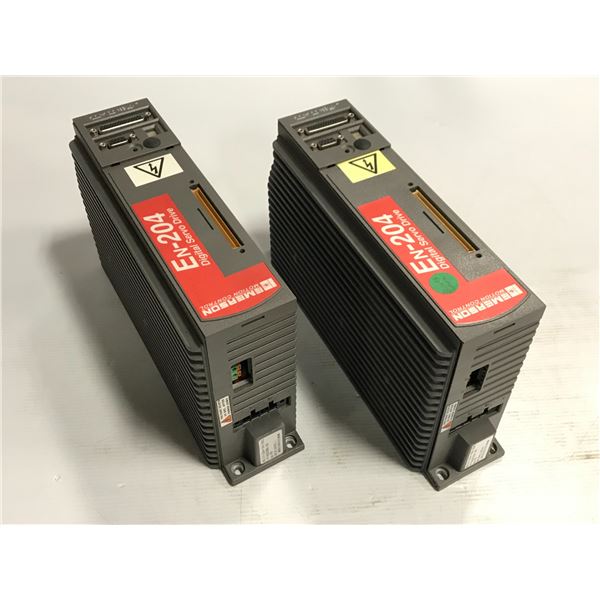 (2) EMERSON EN-204 DIGITAL SERVO DRIVE