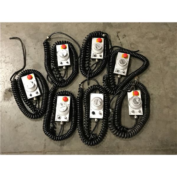 LOT OF (7) MAKINO HP-102Y-(22)-500 PENDANT