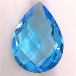 12CTS BRIOLLETE BLUE TOPAZ