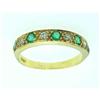 Image 1 : OLD BRILLIANT AND FINE GREEN EMERALD RING