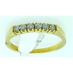 O.24 CTS NATURAL DIAMOND RING