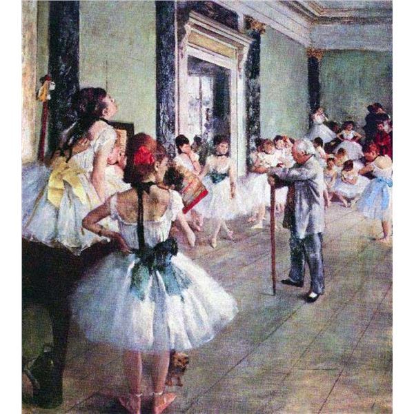 Edgar Degas - The Dance Class