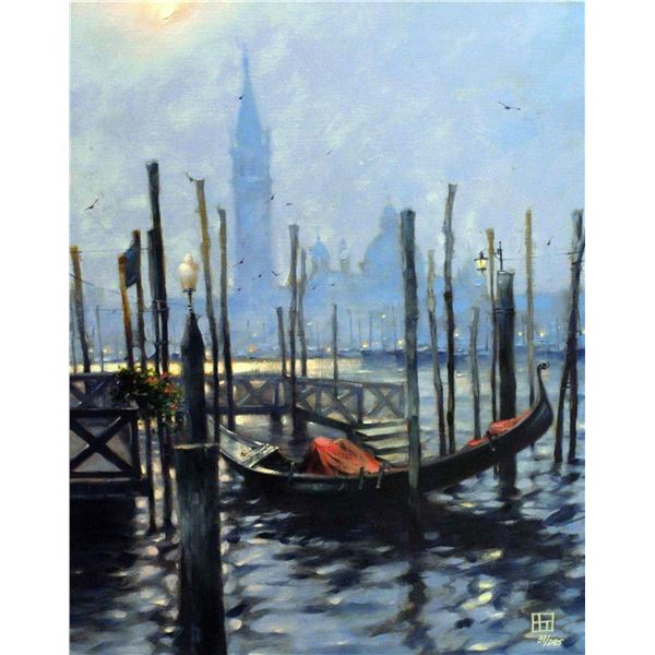 Vakhtang "GONDOLA AT EVENING TIME"