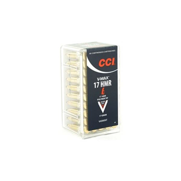 CCI 17HMR 17GR V-MAX - 50 Rds
