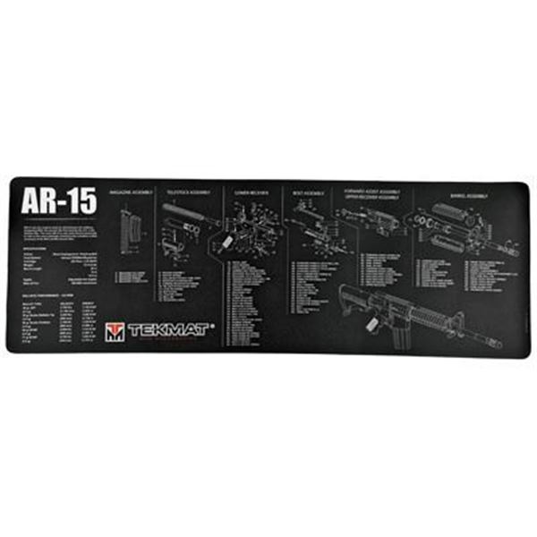 TEKMAT RIFLE MAT AR15 BLK