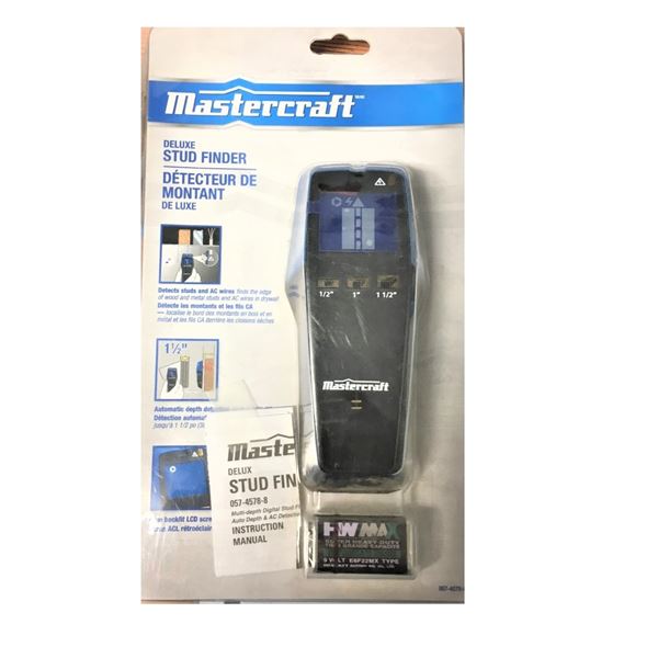 Mastercraft Stud Finder NEW IN PACKAGING