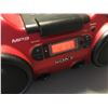Image 2 : Sony ZSH10CP Portable Heavy Duty CD Radio Boombox Speaker System (Red)
