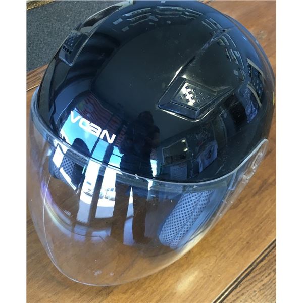 VCAN FMVSS 218 Helmet With Face Visor Size MEDIUM